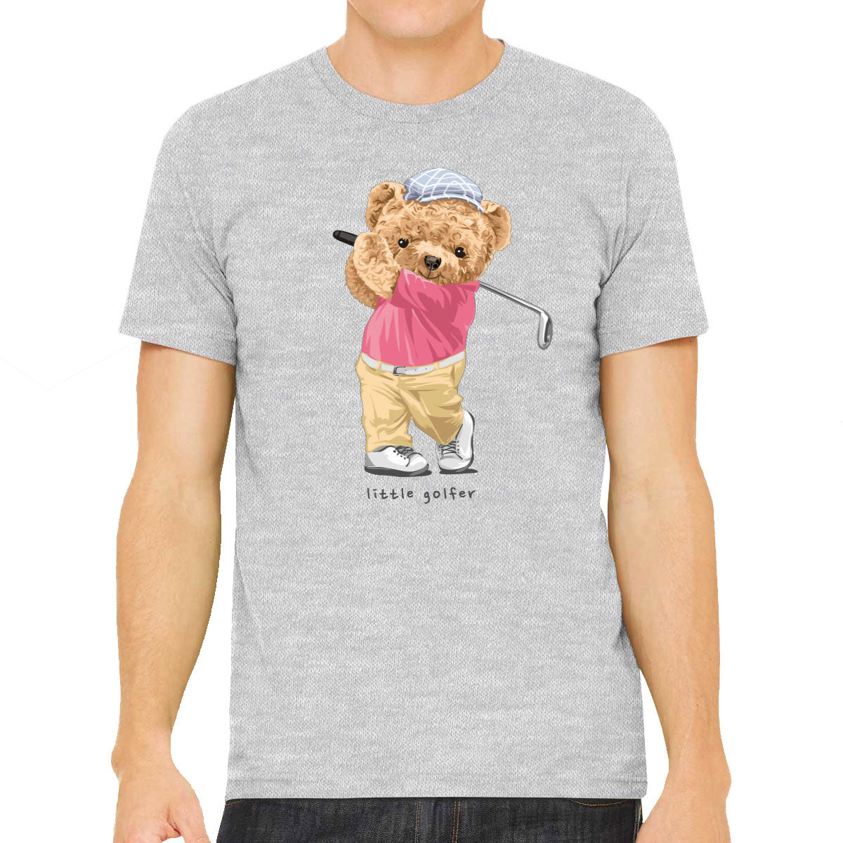 Teddy Bear Lil Golfer Men's T-shirt