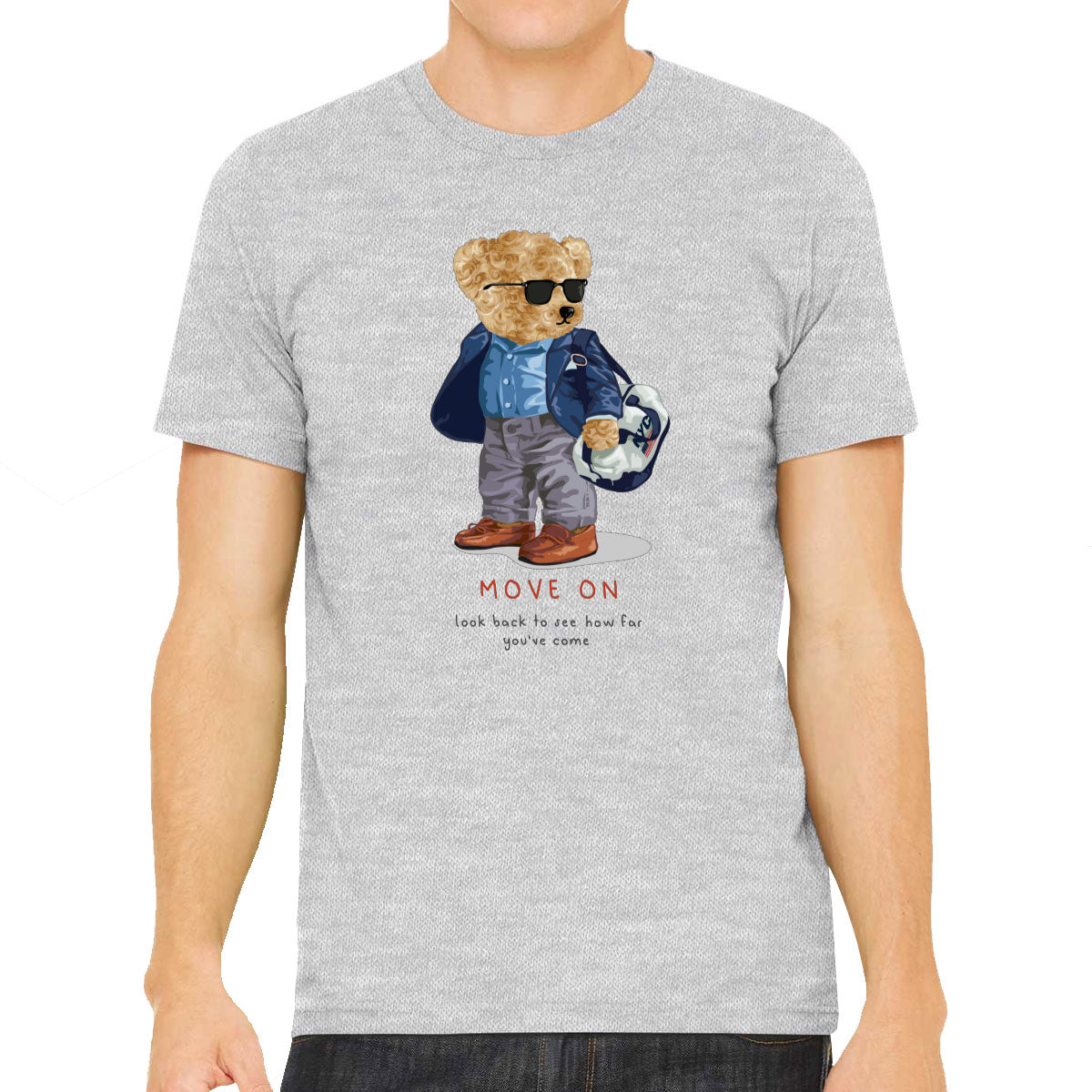 Teddy Bear Move On Men's T-shirt