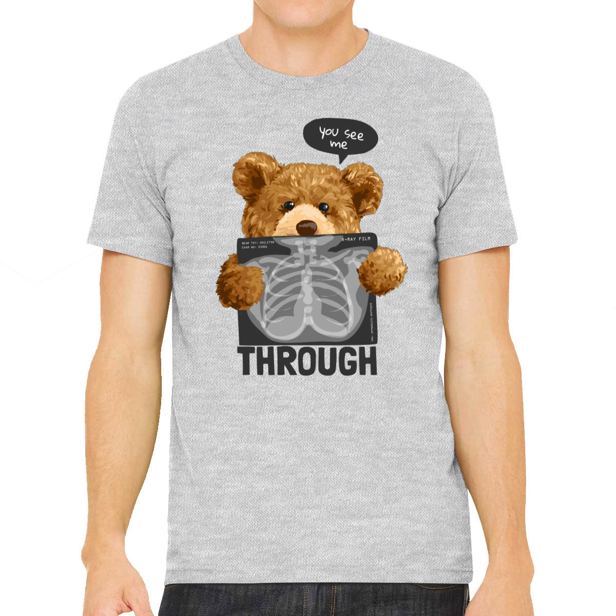 Teddy Bear XRay Men's T-shirt
