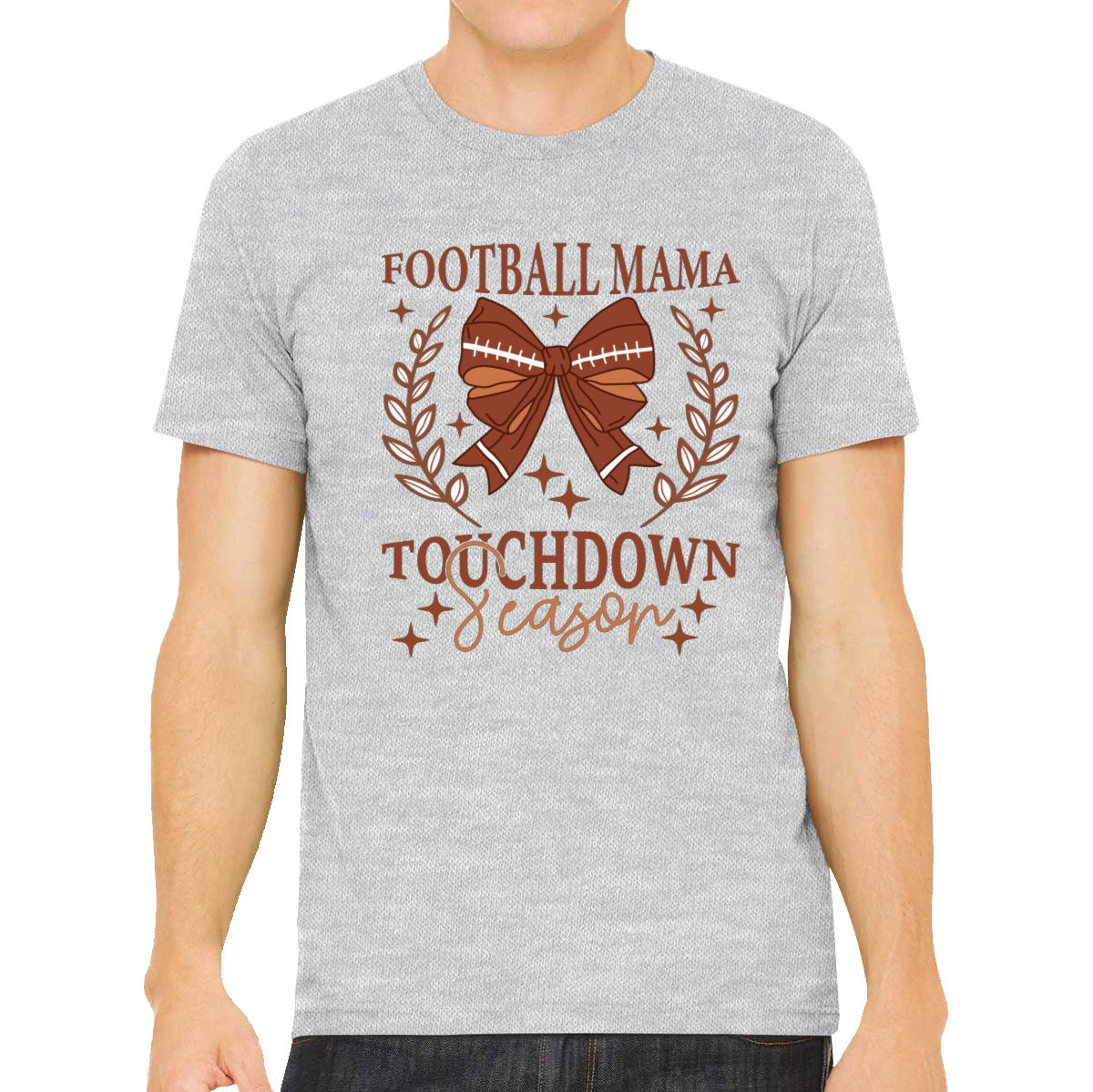 Football Mama Touchdown Season Men's T-shirt