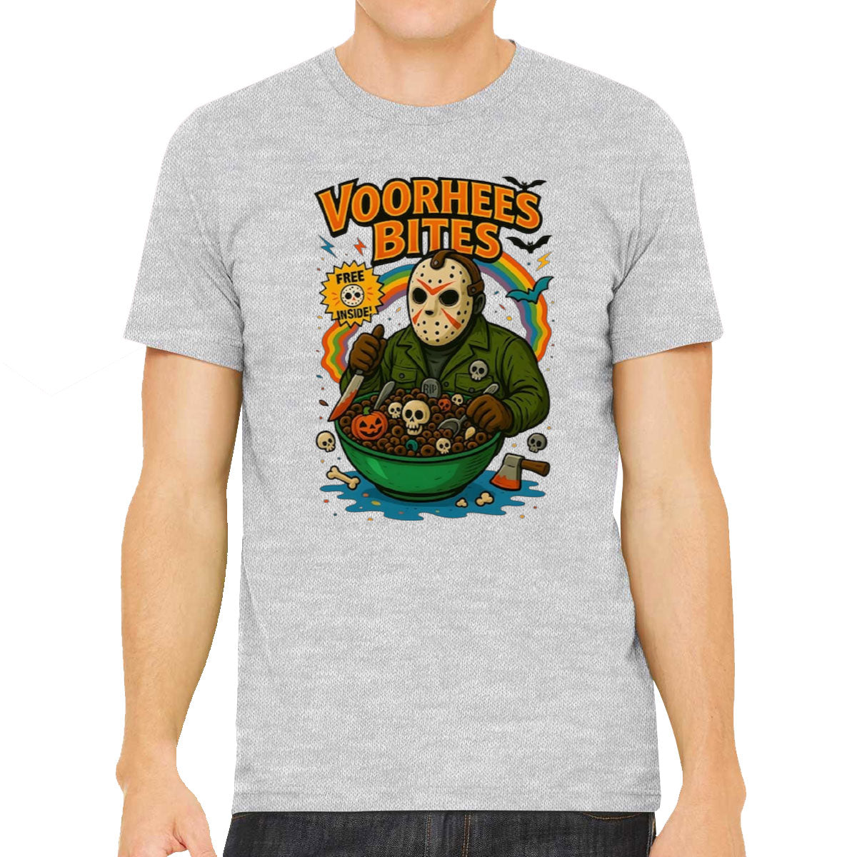 Voorhees Bites Halloween Men's T-shirt