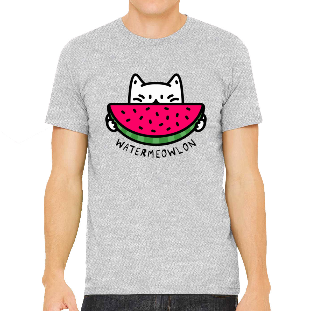 Watermeow Cat Men's T-shirt