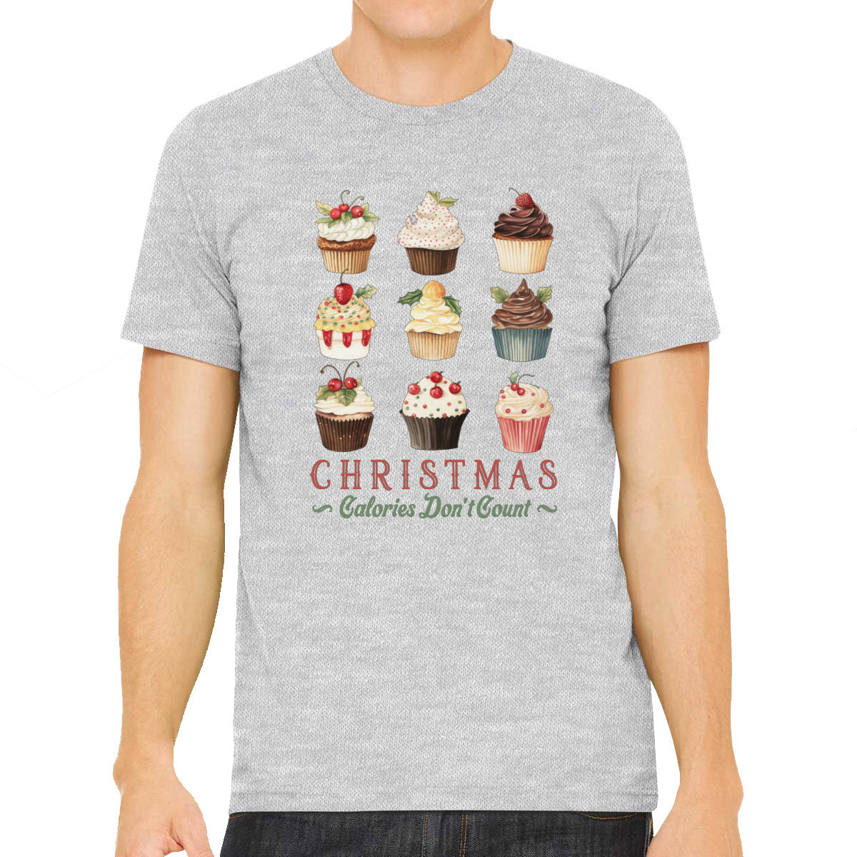 Christmas Calories Don't Count Men's T-shirt