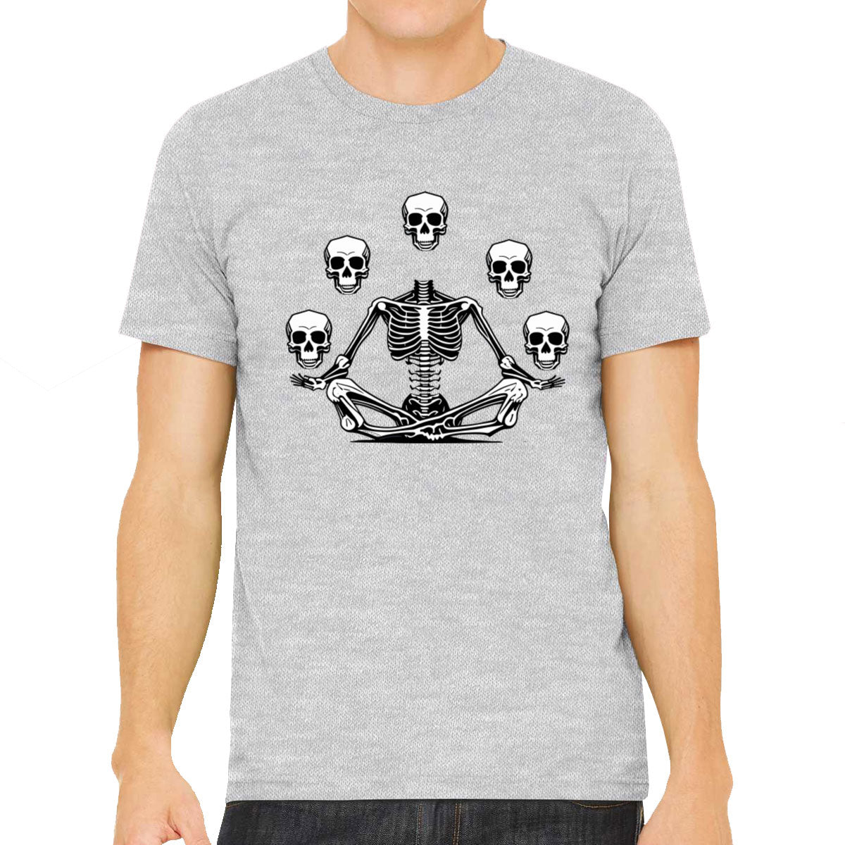 Skeleton Yoga Men's T-shirt