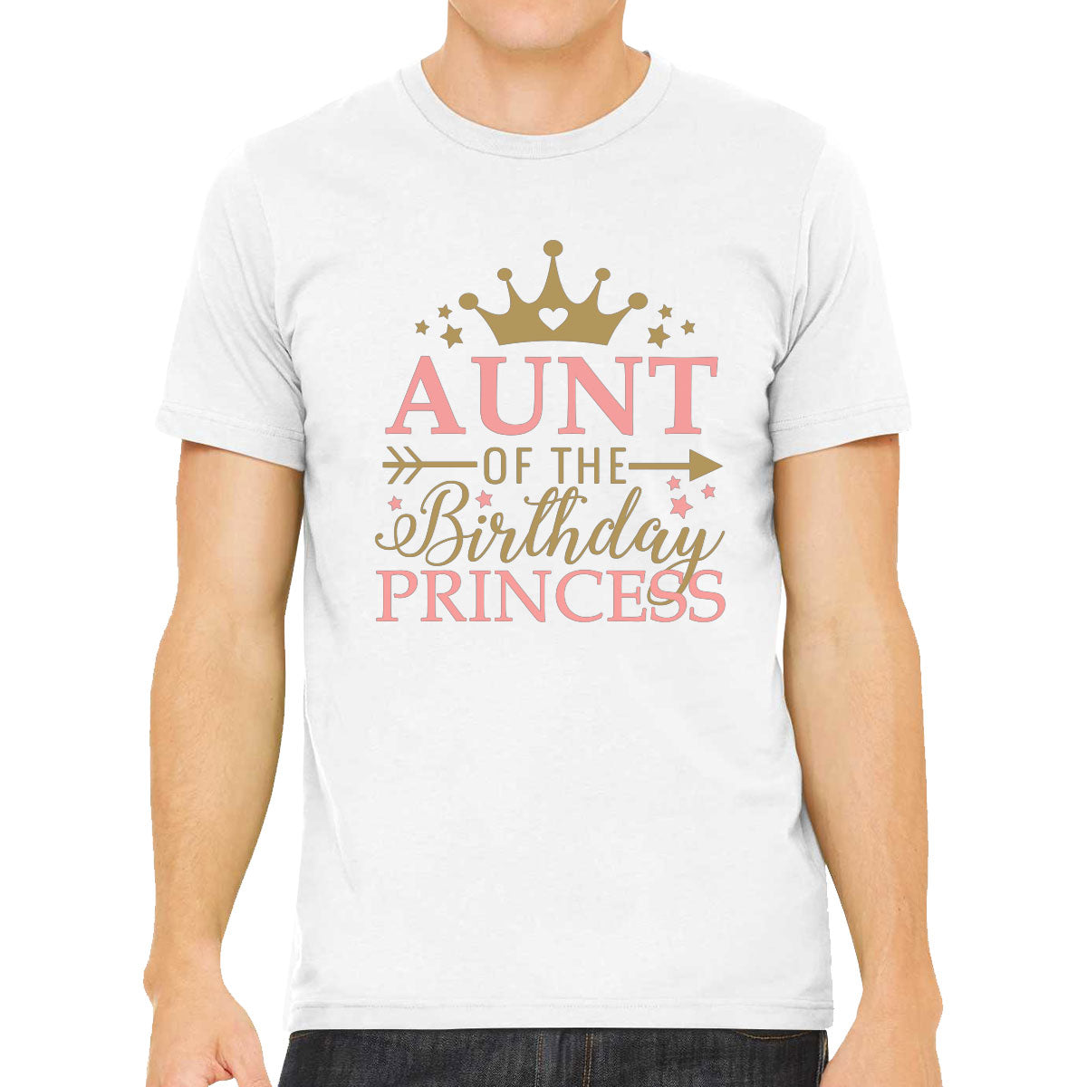 Aunt Of The Birthday Princess Men's T-shirt