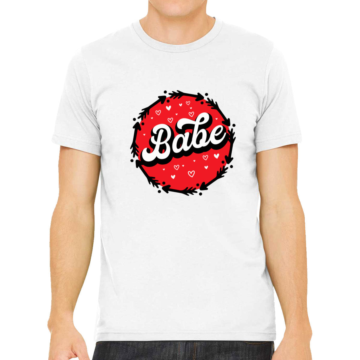 Babe Valentine's Day Men's T-shirt