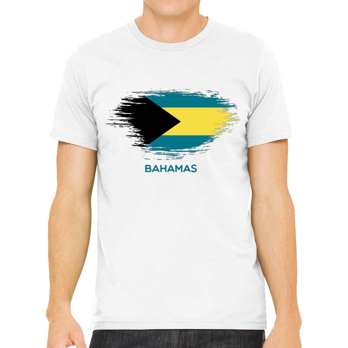 Bahamas Flag Men's T-shirt