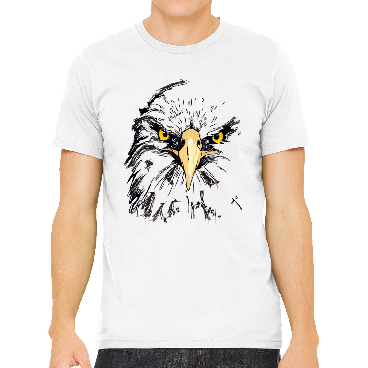 American Bald Eagle Patriotic Men's T-shirt