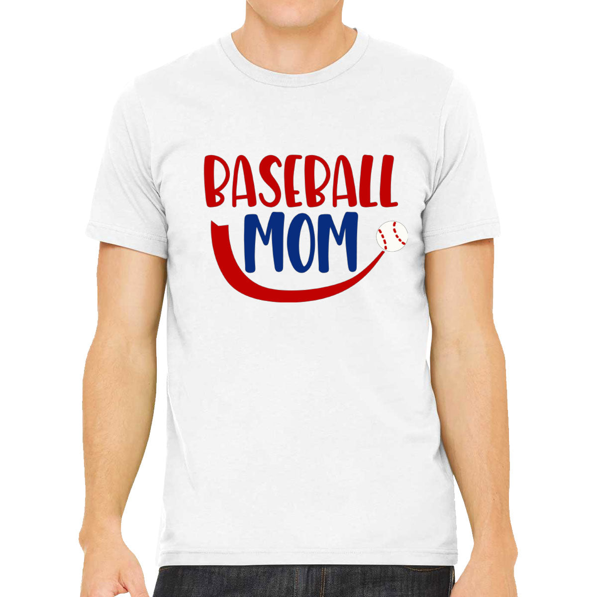 Baseball Mom Men's T-shirt