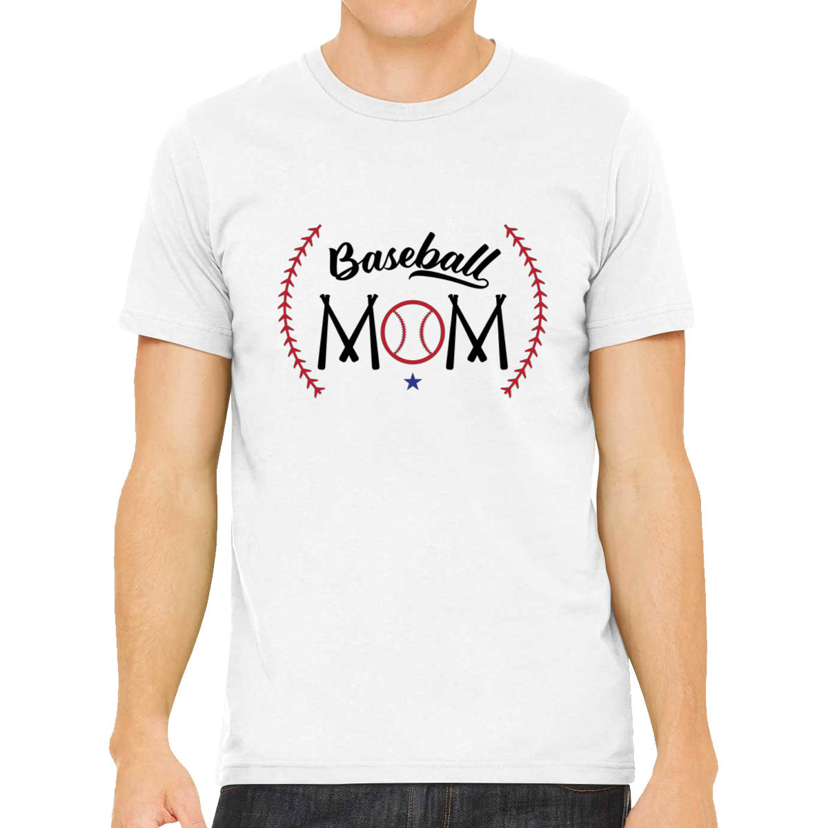 Baseball Mom Men's T-shirt