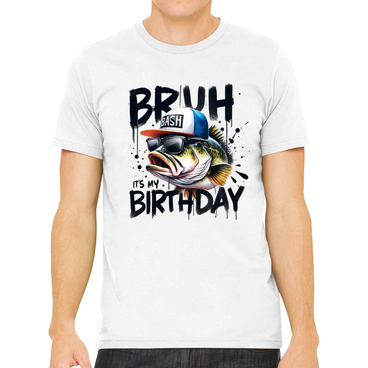 Birthday Bass It's My Birthday Men's T-shirt