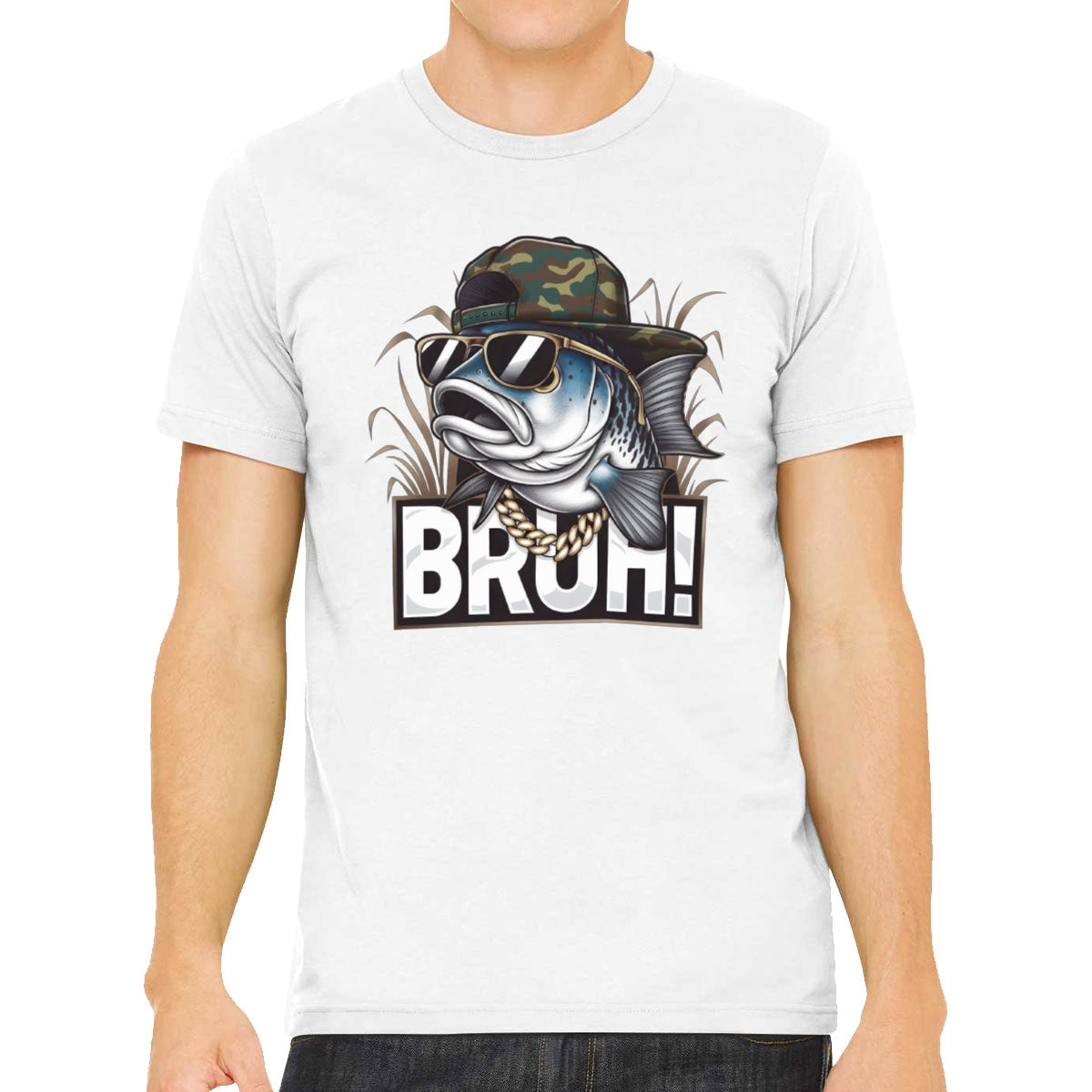 Funny Bass Fishing Men's T-shirt