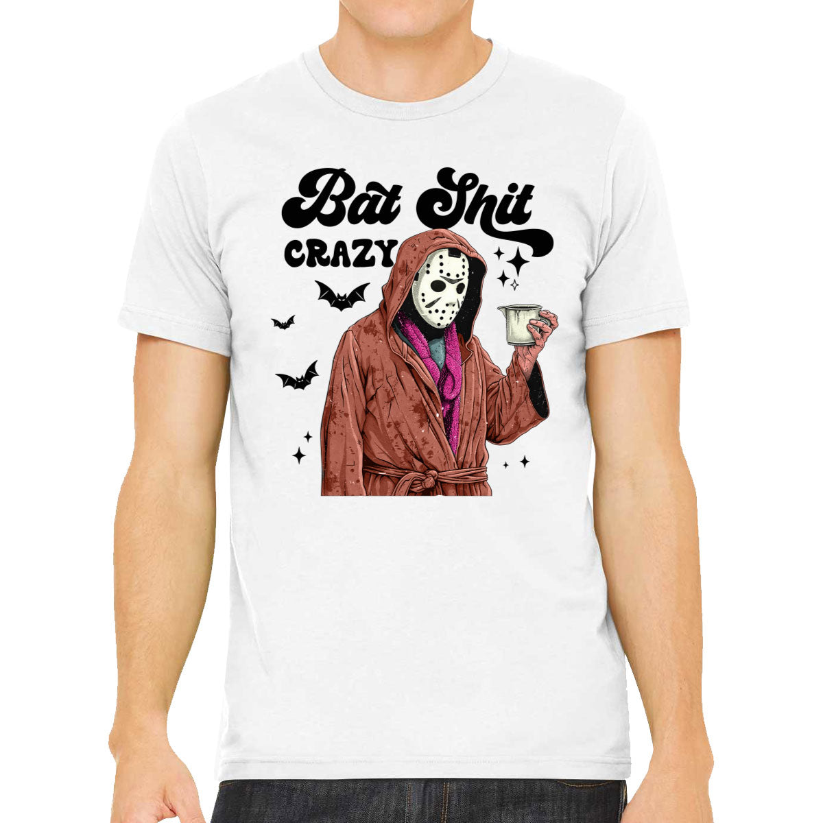 Bat Shit Crazy Jason Halloween Men's T-shirt