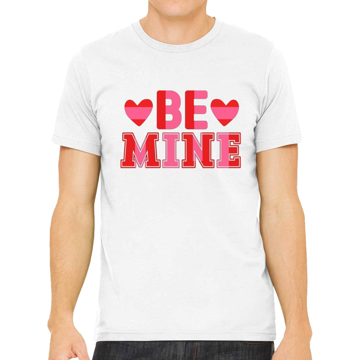 Be Mine Valentine's Day Men's T-shirt