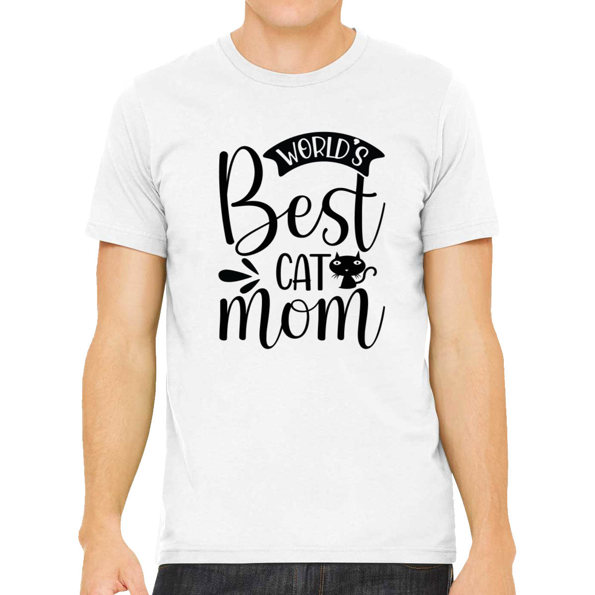 World's Best Cat Mom Men's T-shirt