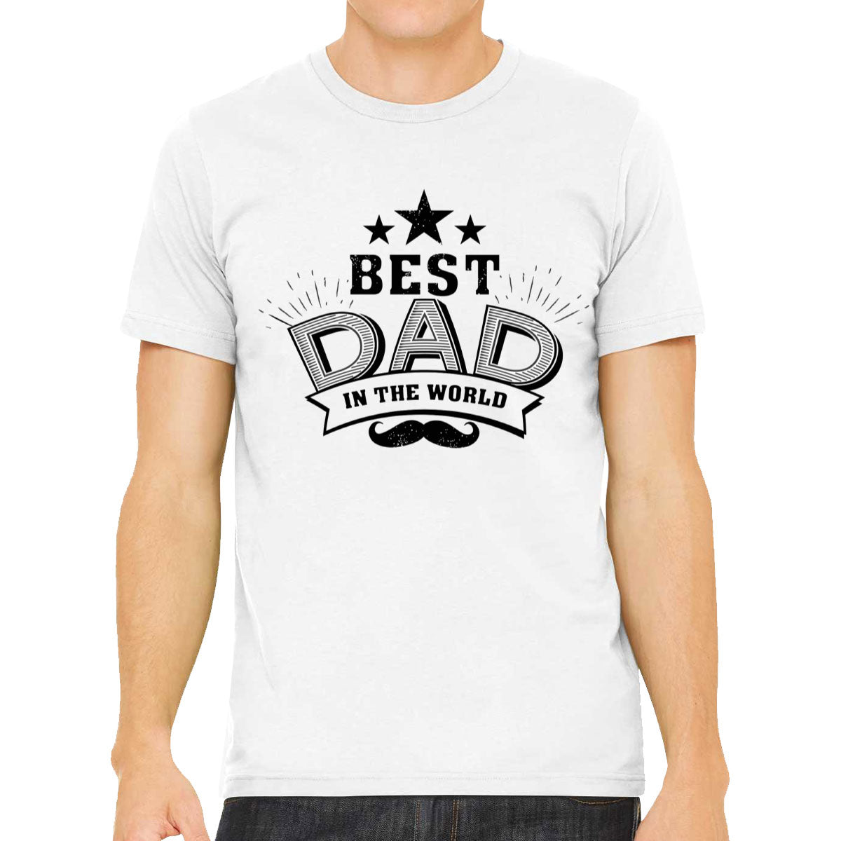 Best Dad In The World Men's T-shirt