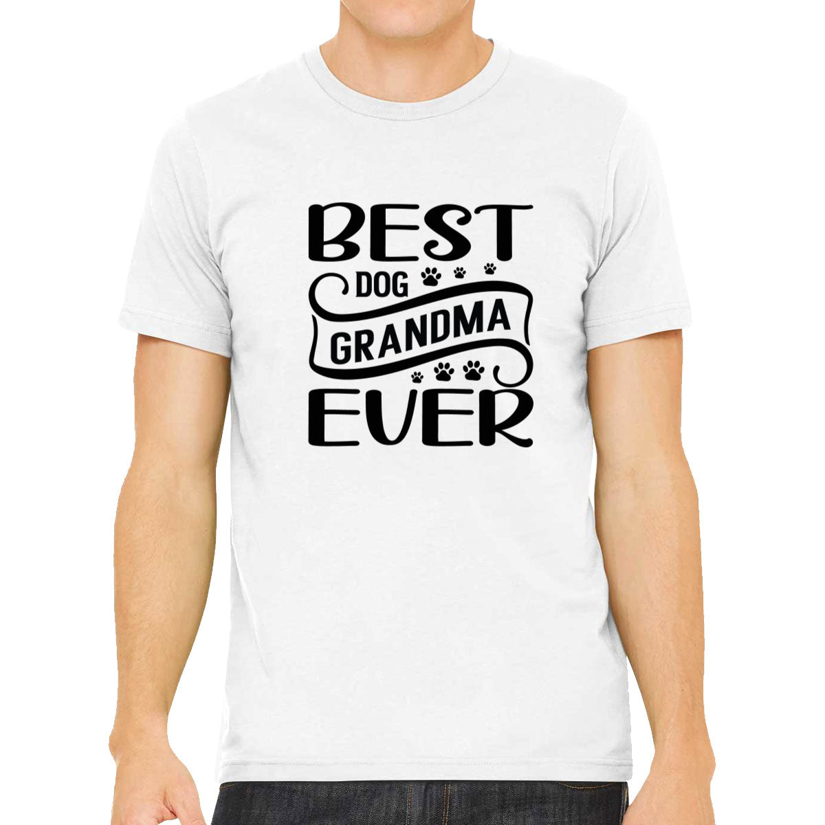 Best Dog Grandma Ever Men's T-shirt