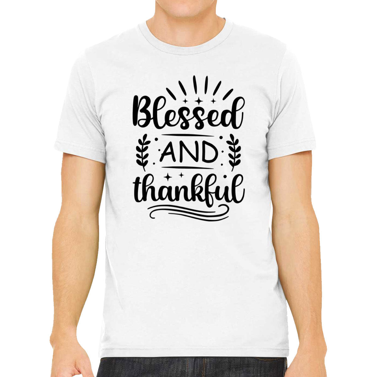 Blessed And Thankful Men's T-shirt