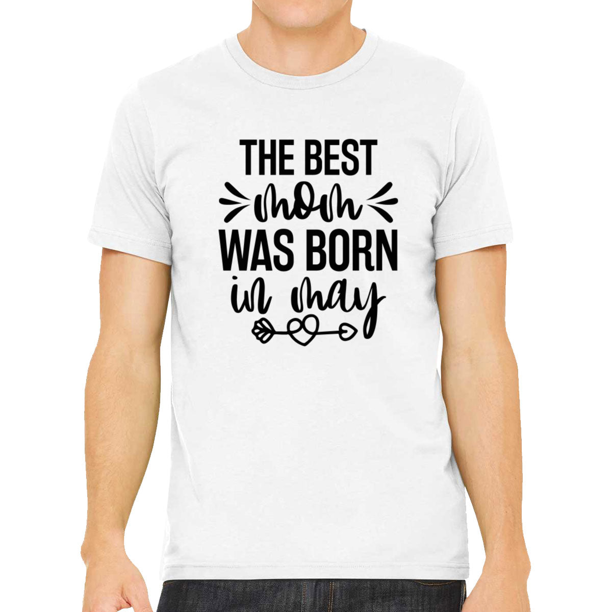 The Best Mom Was Born In May Men's T-shirt