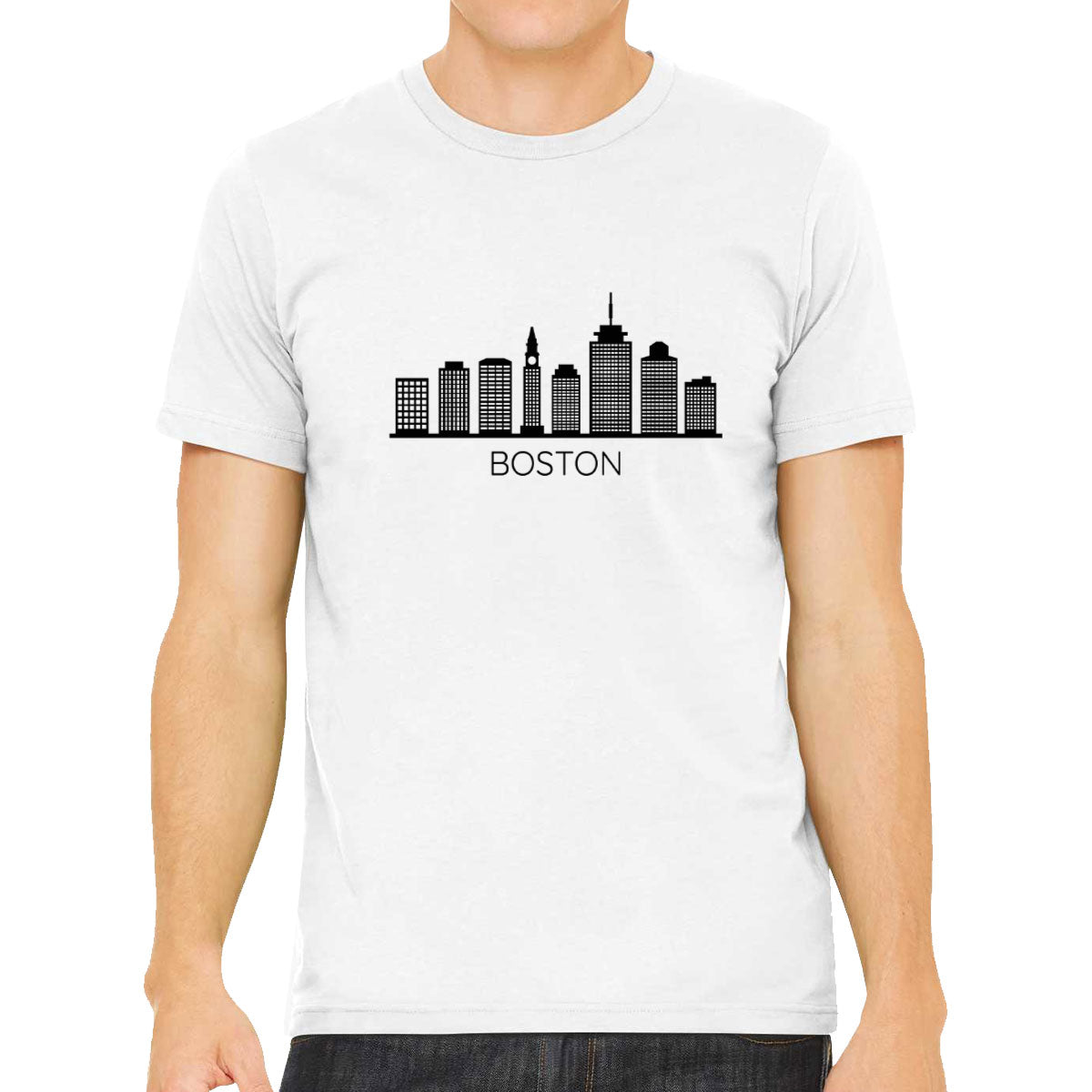 Boston Skyline Men's T-shirt