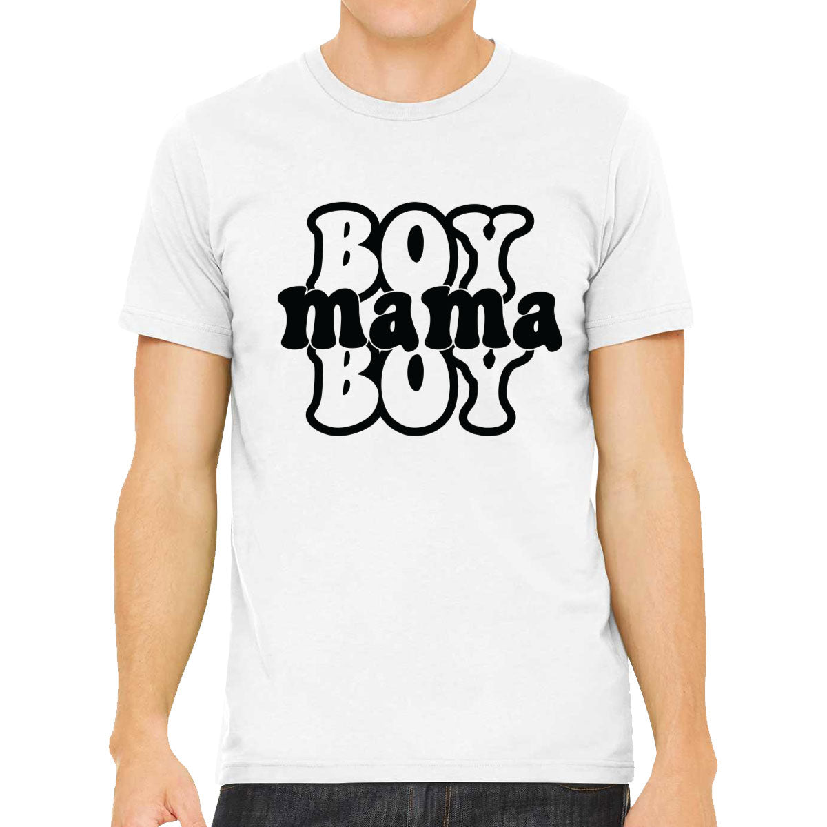 Boy Mama Mother's Day Men's T-shirt