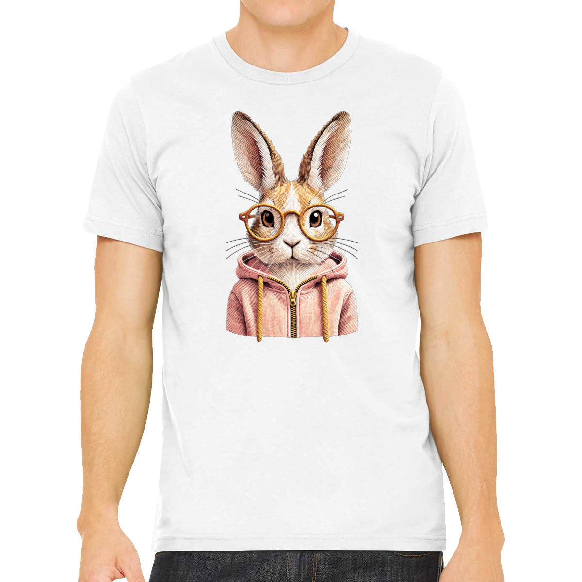Cute Bunny Men's T-shirt