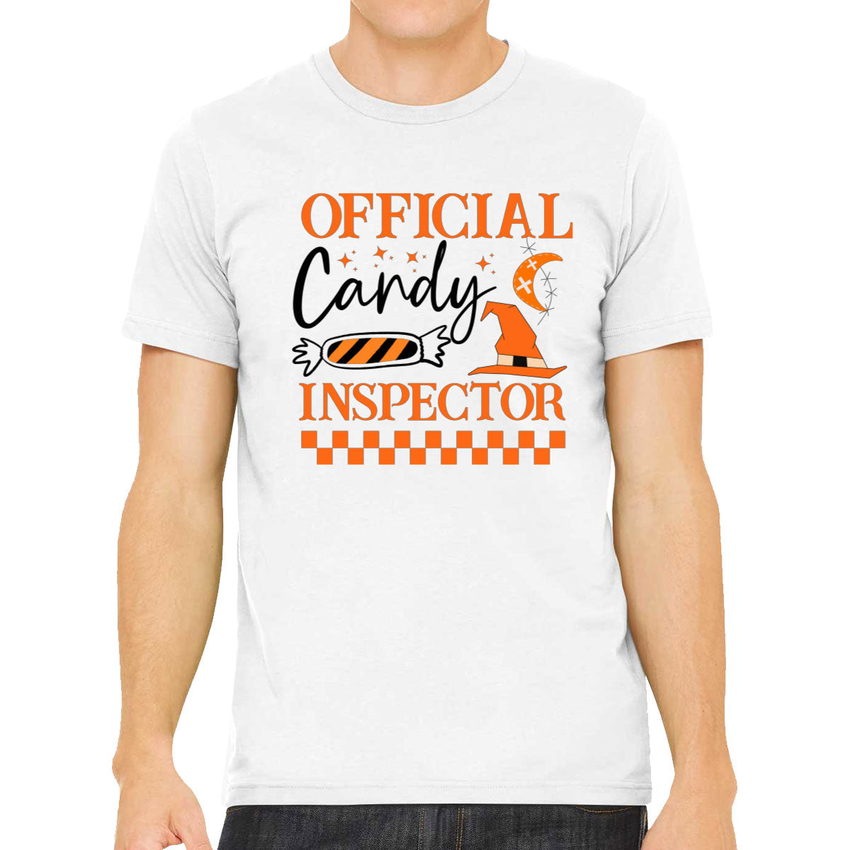 Official Candy Inspector Halloween Men's T-shirt