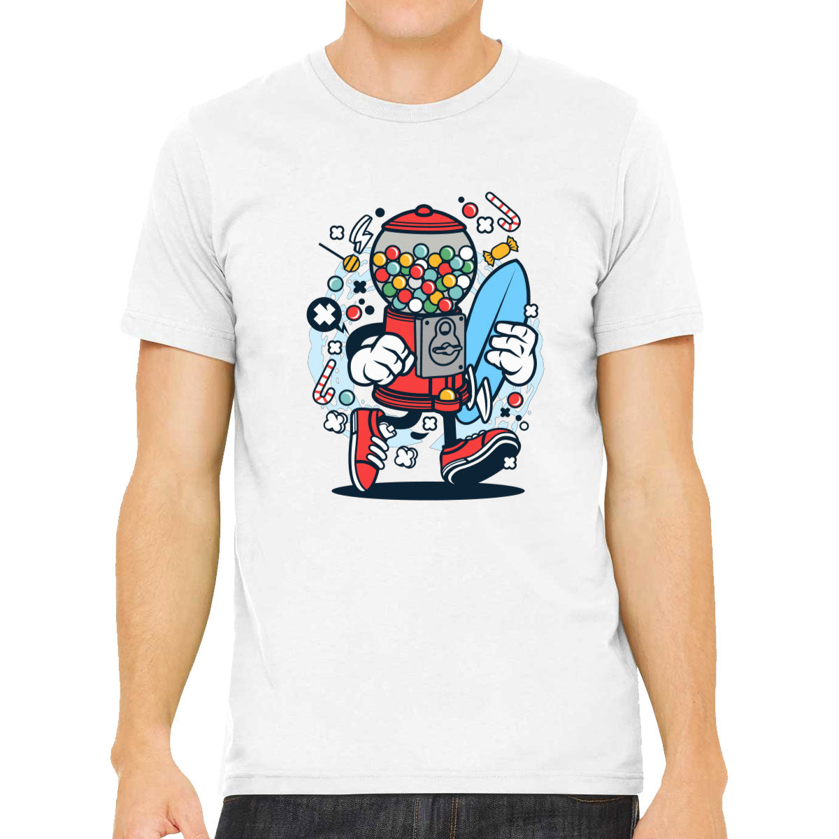 Candy Machine Surfer Men's T-shirt