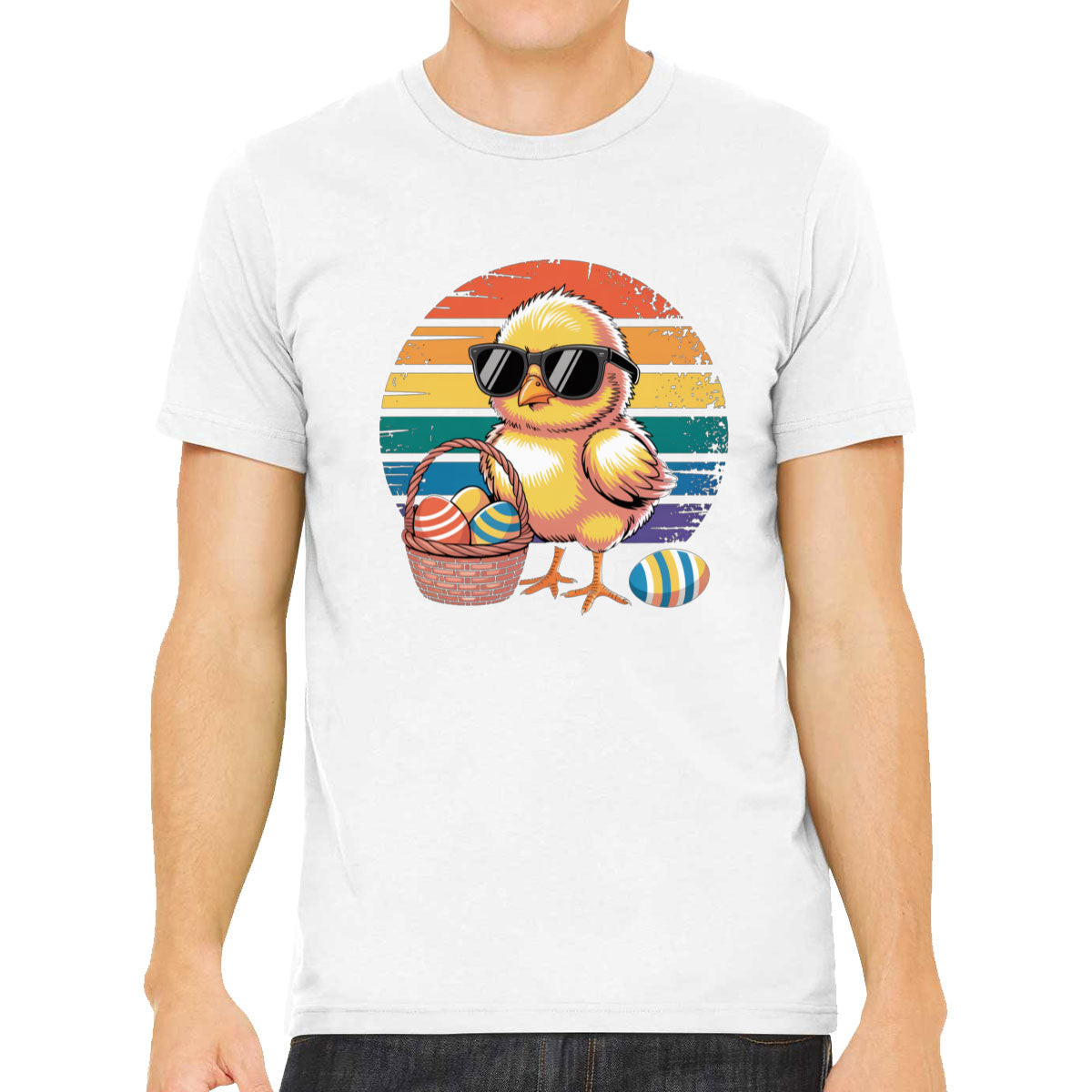 Cool Easter Chick Men's T-shirt
