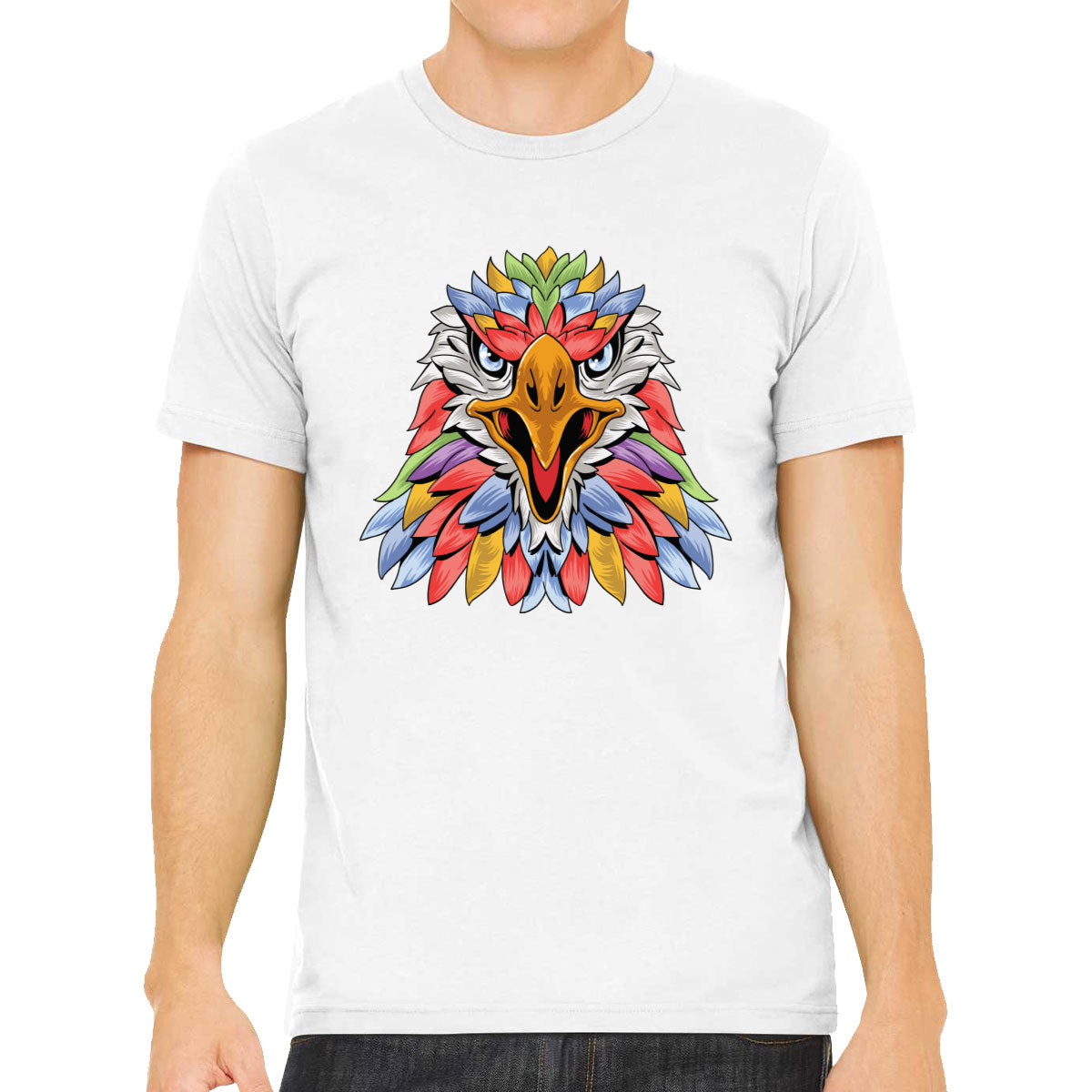 Colorful Eagle Men's T-shirt