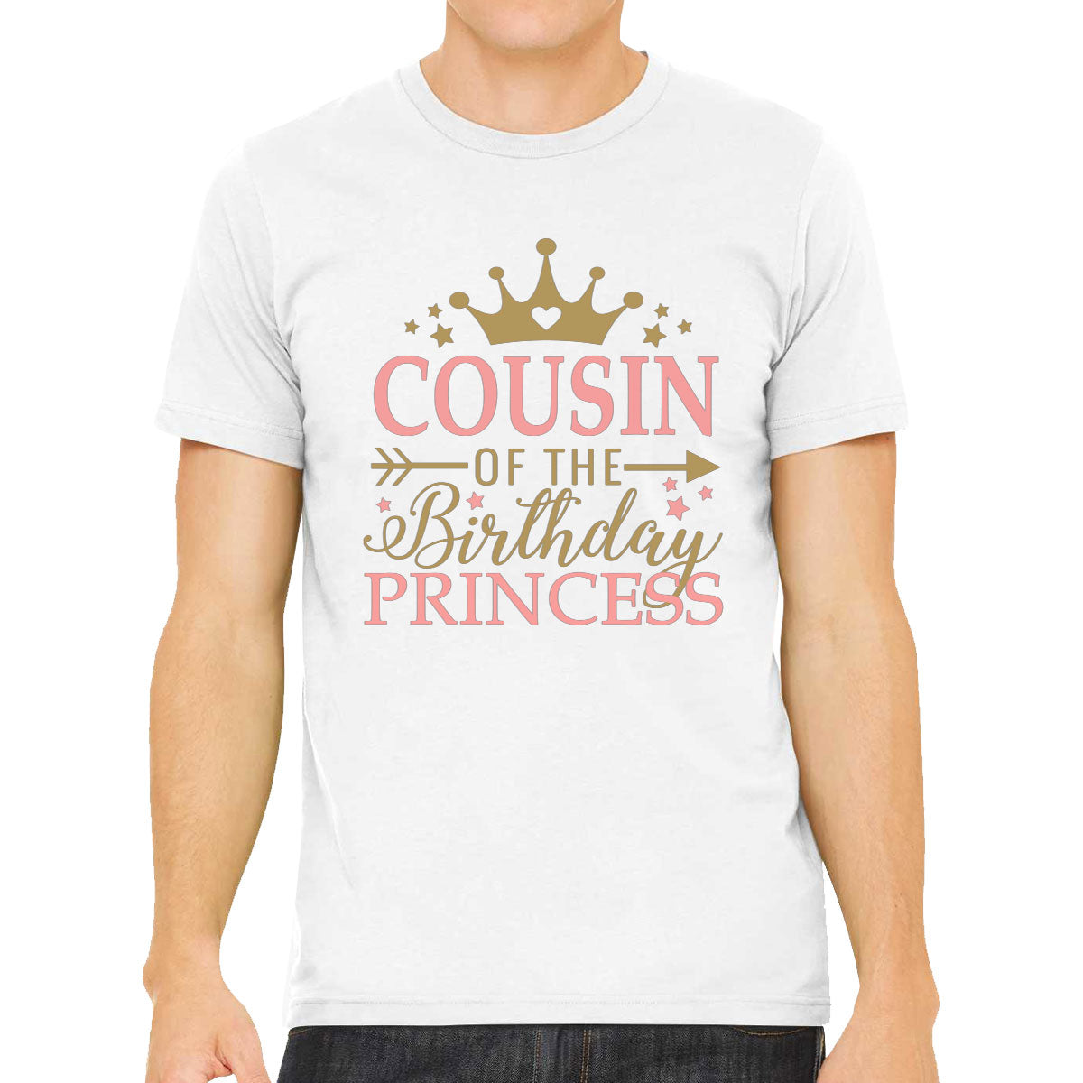 Cousin Of The Birthday Princess Men's T-shirt