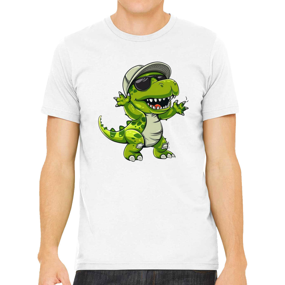 Dabbing Dinosaur Men's T-shirt