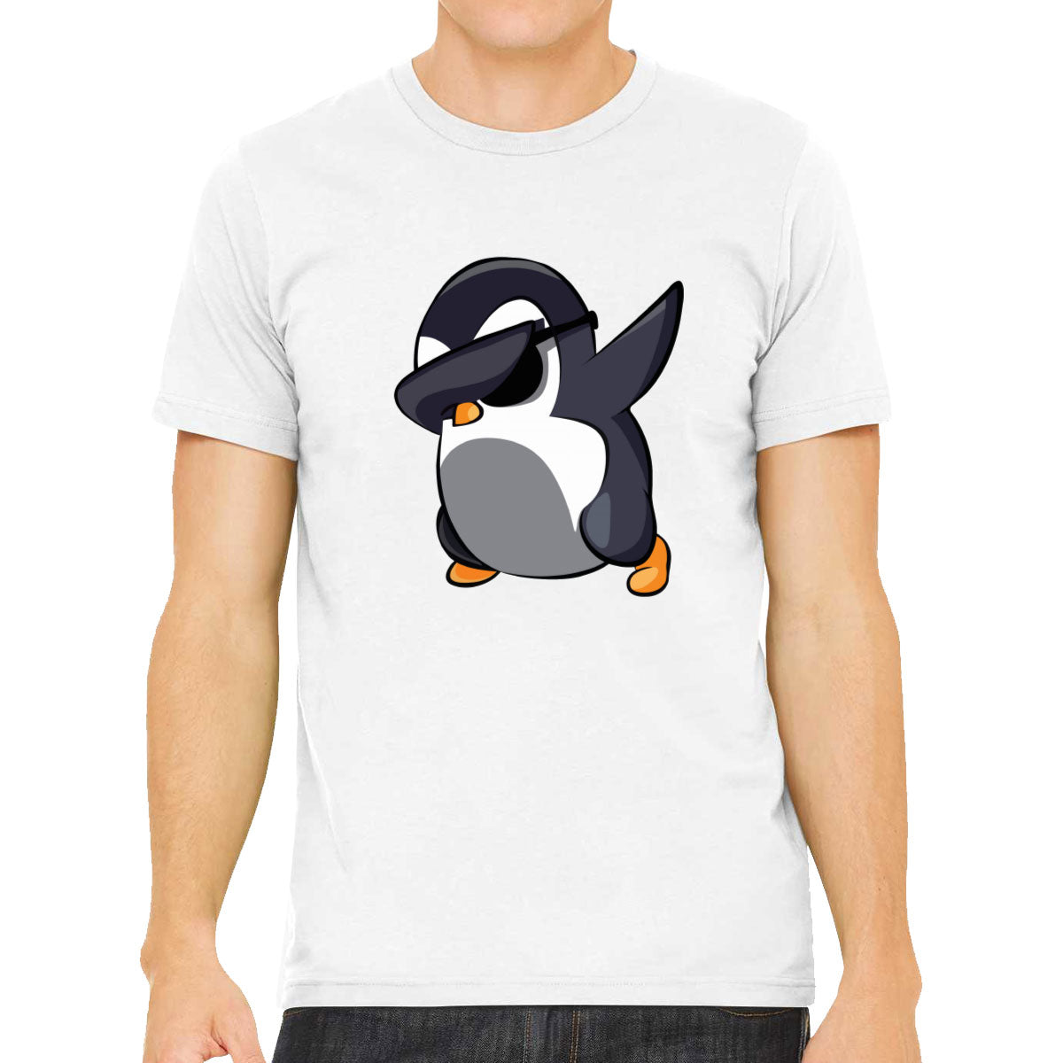 Dabbing Penguin Men's T-shirt