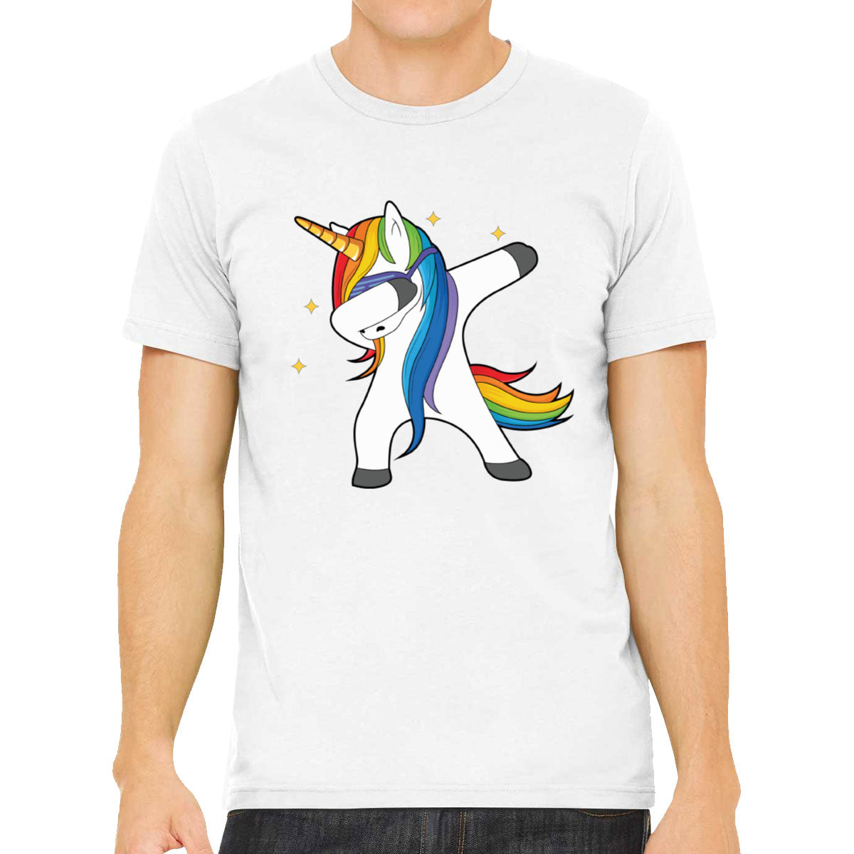 Dabbing Unicorn Men's T-shirt