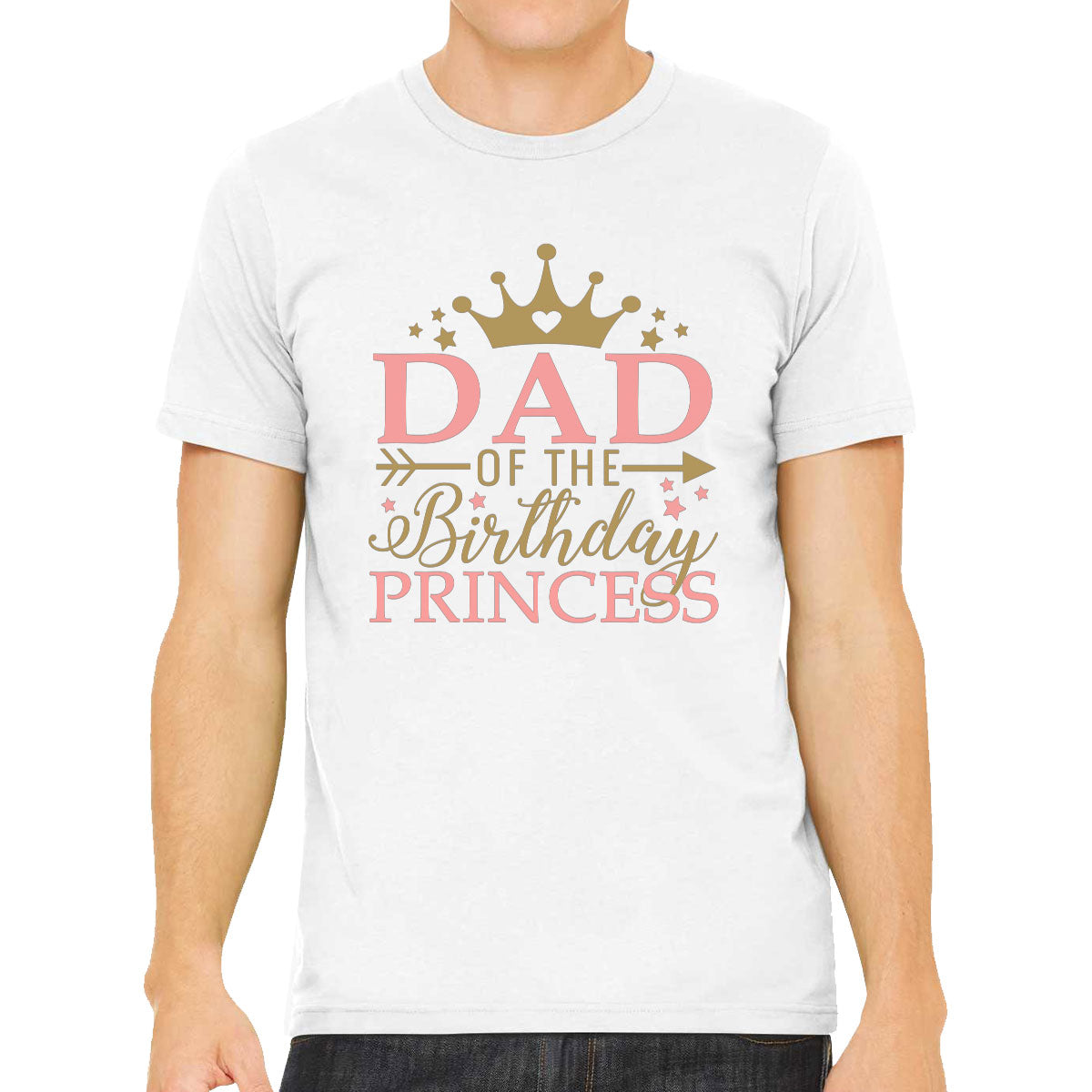 Dad Of The Birthday Princess Men's T-shirt