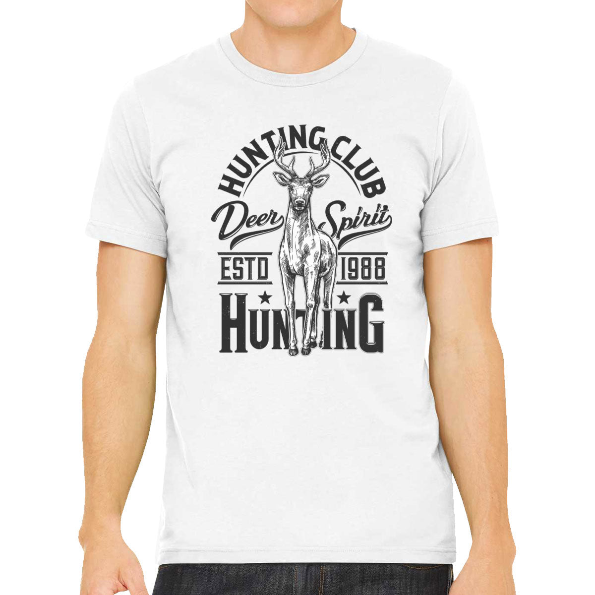 Hunting Club Deer Spirit Men's T-shirt