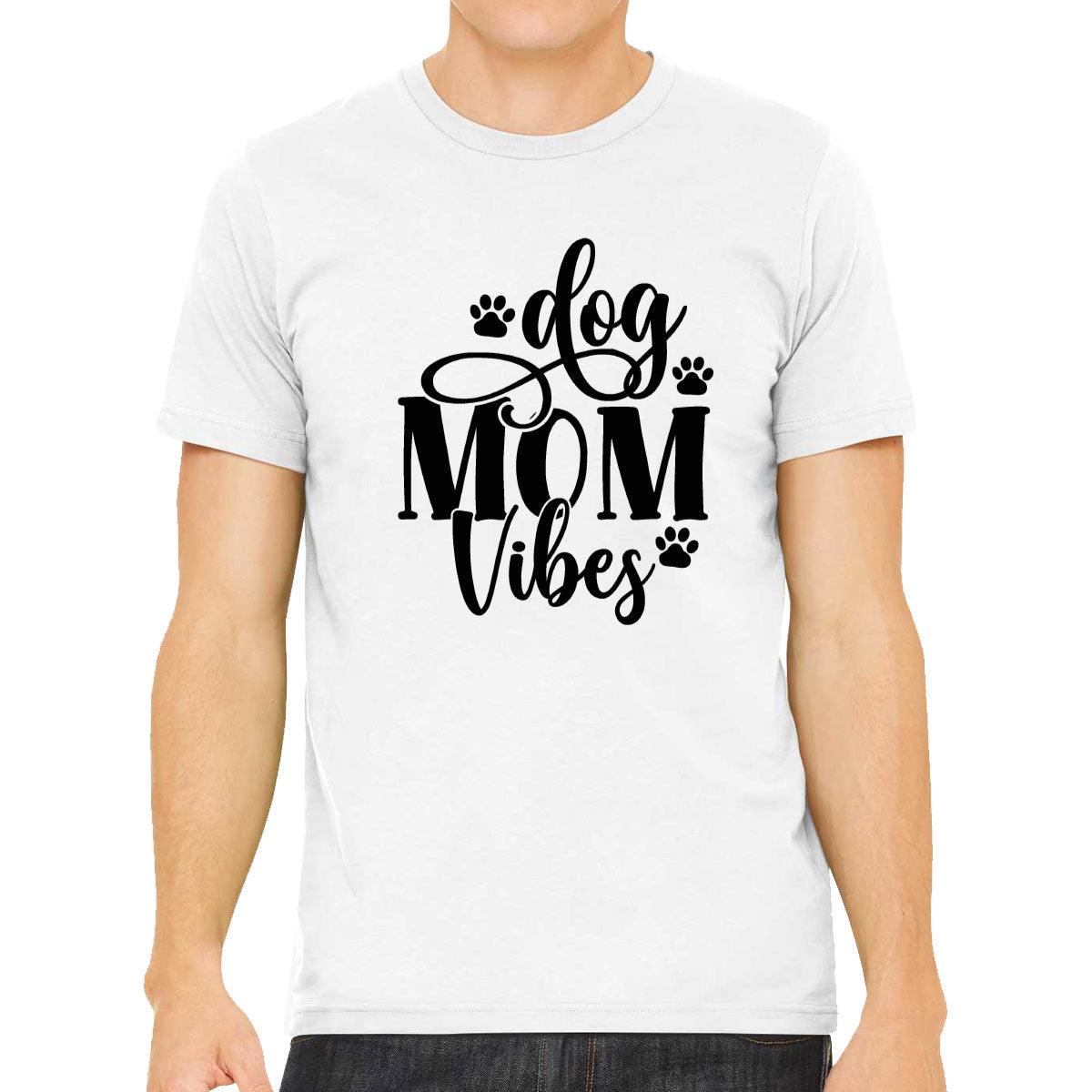 Dog Mom Vibes Men's T-shirt