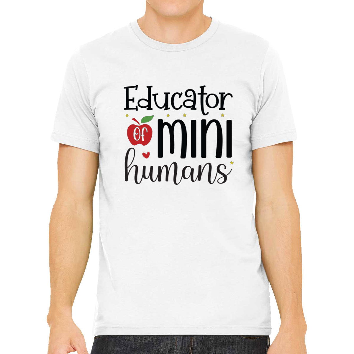 Educator Mini Humans Teacher Men's T-shirt