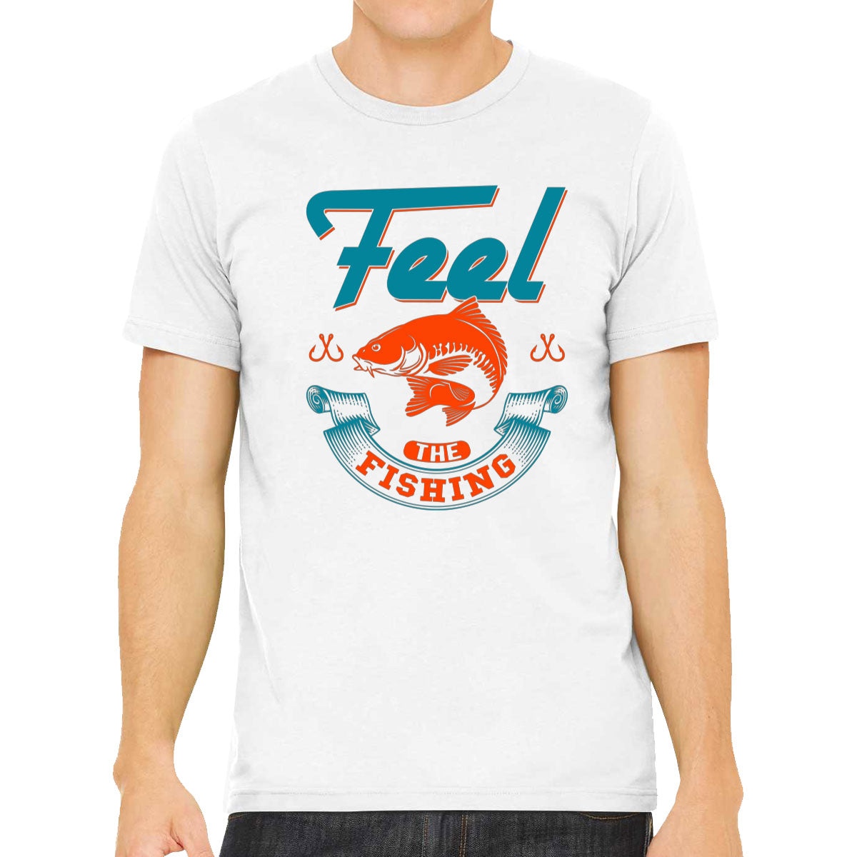 Feel The Fishing Men's T-shirt