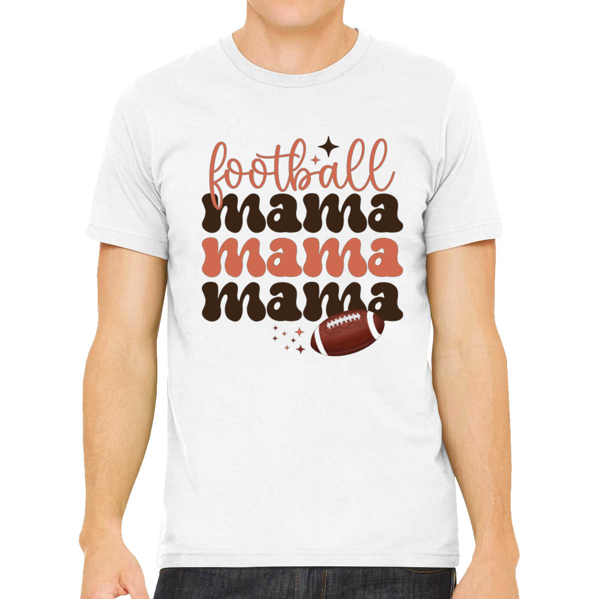 Football Mama Men's T-shirt