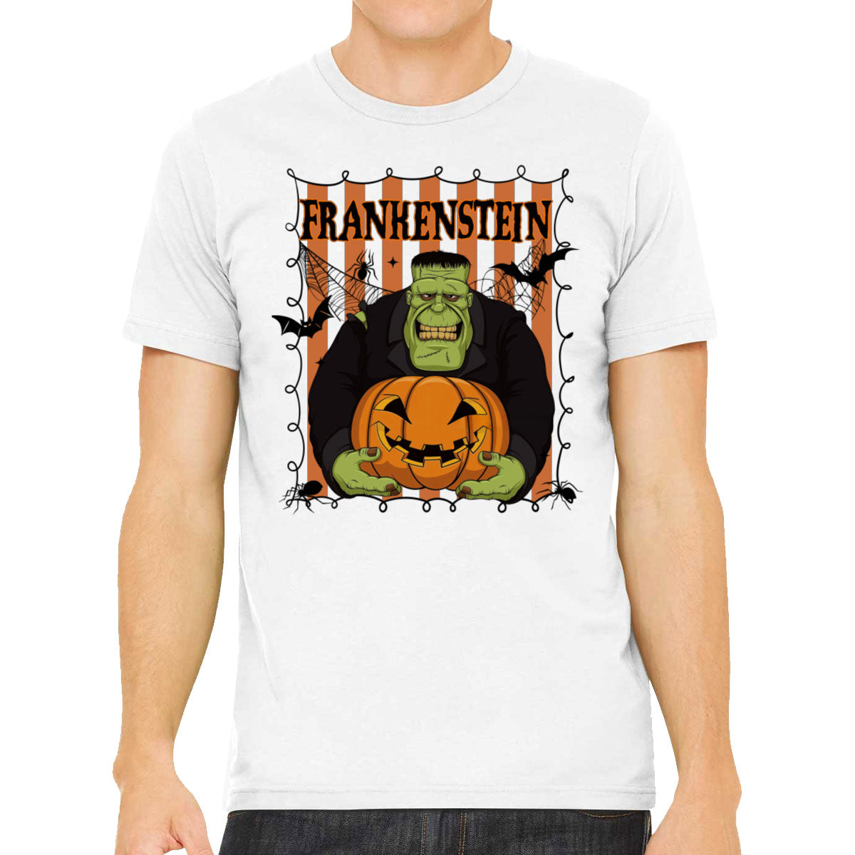 Frankenstein Horror Movie Character Halloween Men's T-shirt