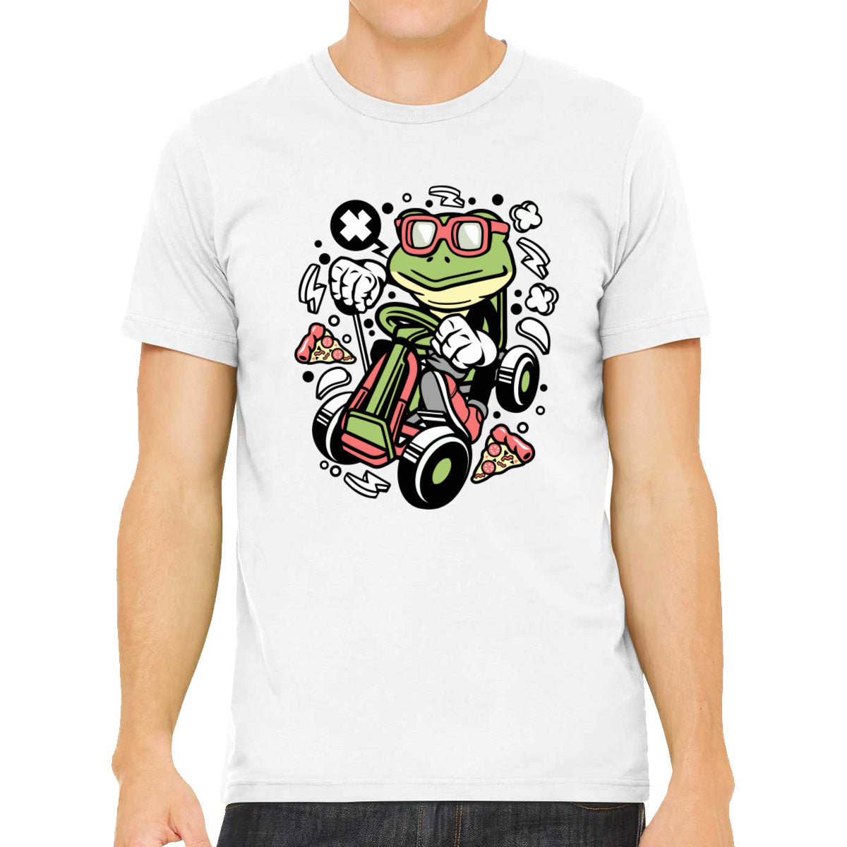 Frog GoKart Racer Men's T-shirt