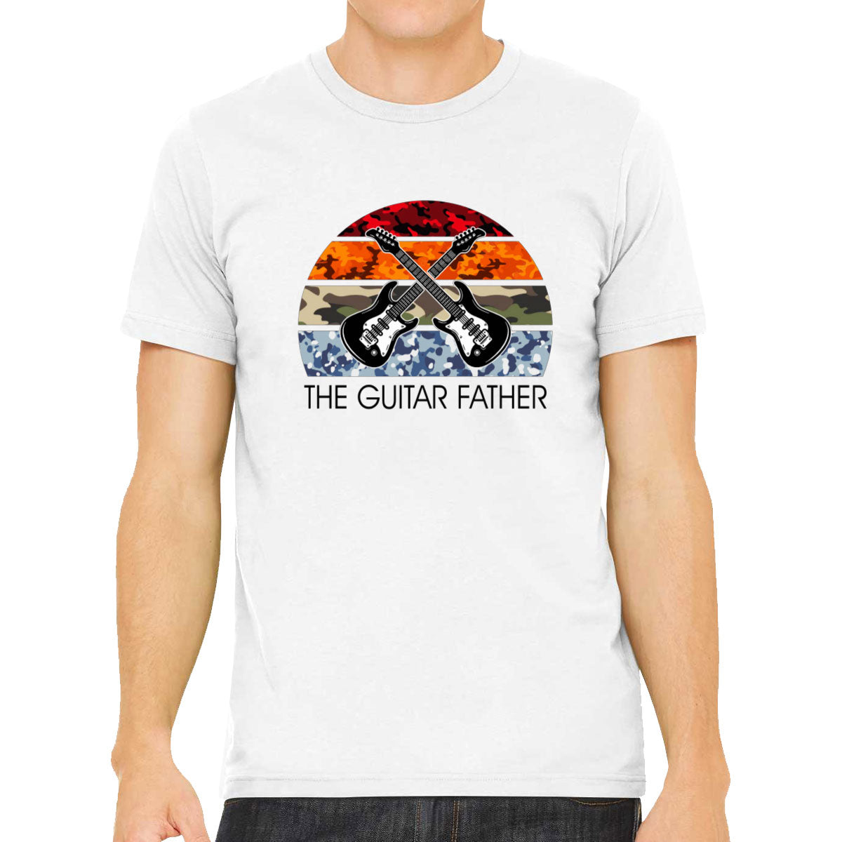 Guitar Father Men's T-shirt