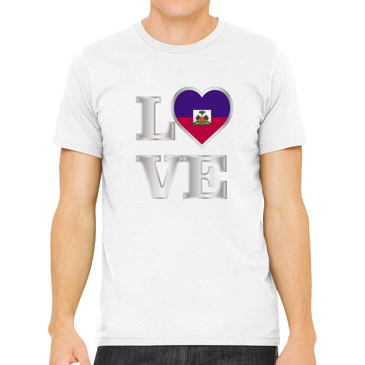 Haiti Love Men's T-shirt