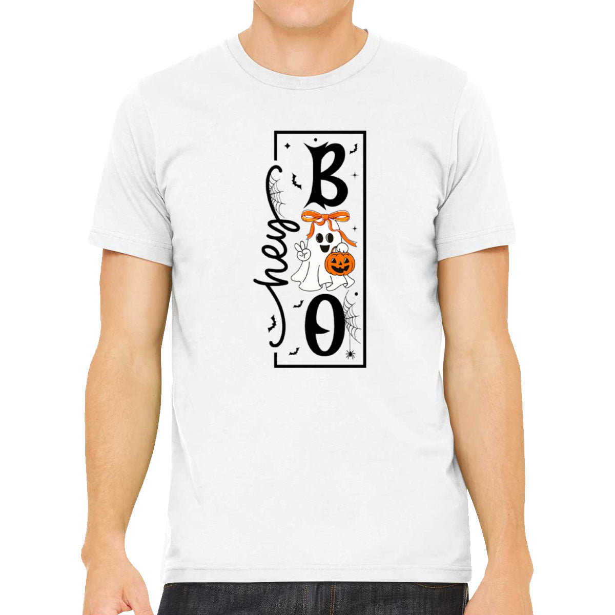 Hey Boo Halloween Men's T-shirt