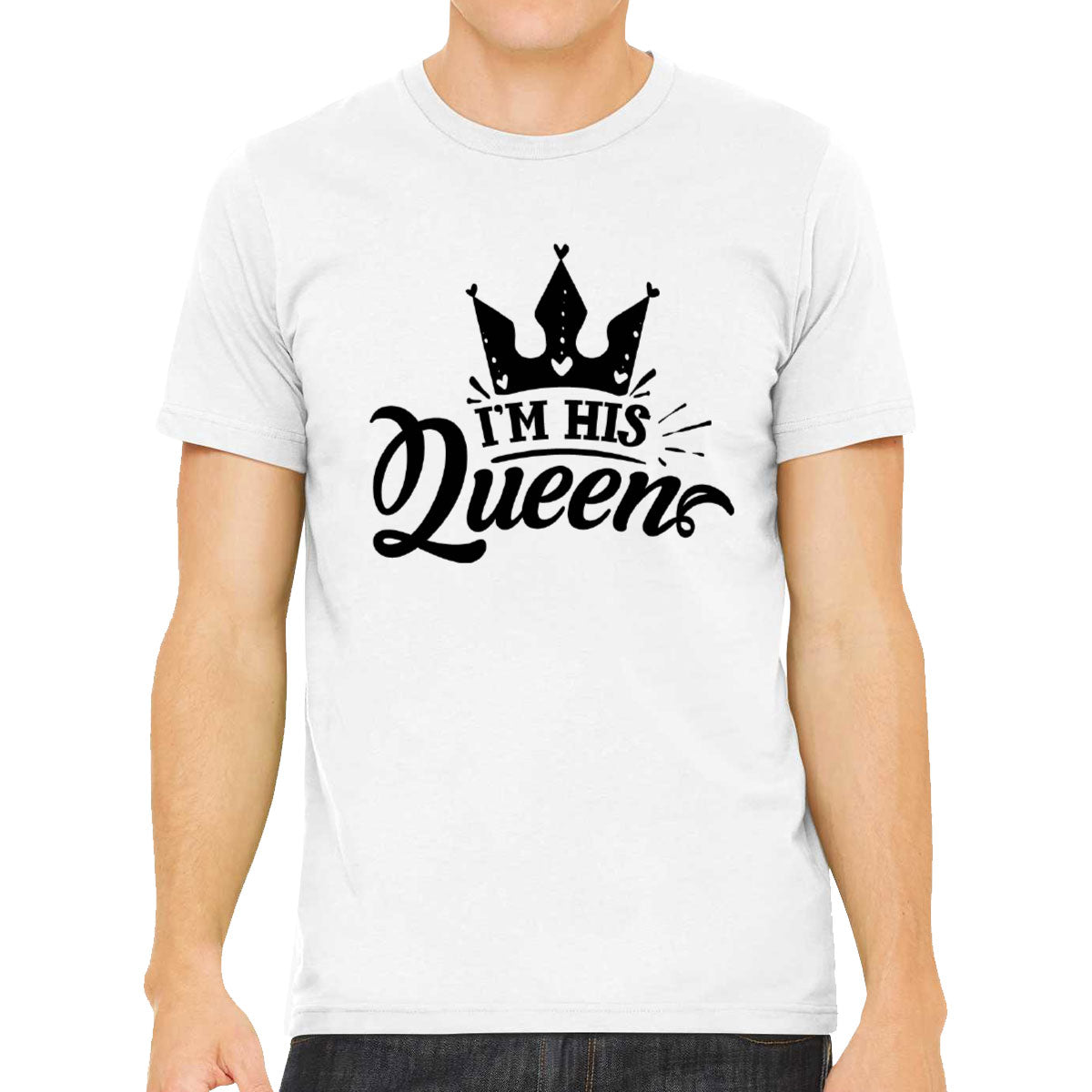 His Queen Valentine's Day Men's T-shirt