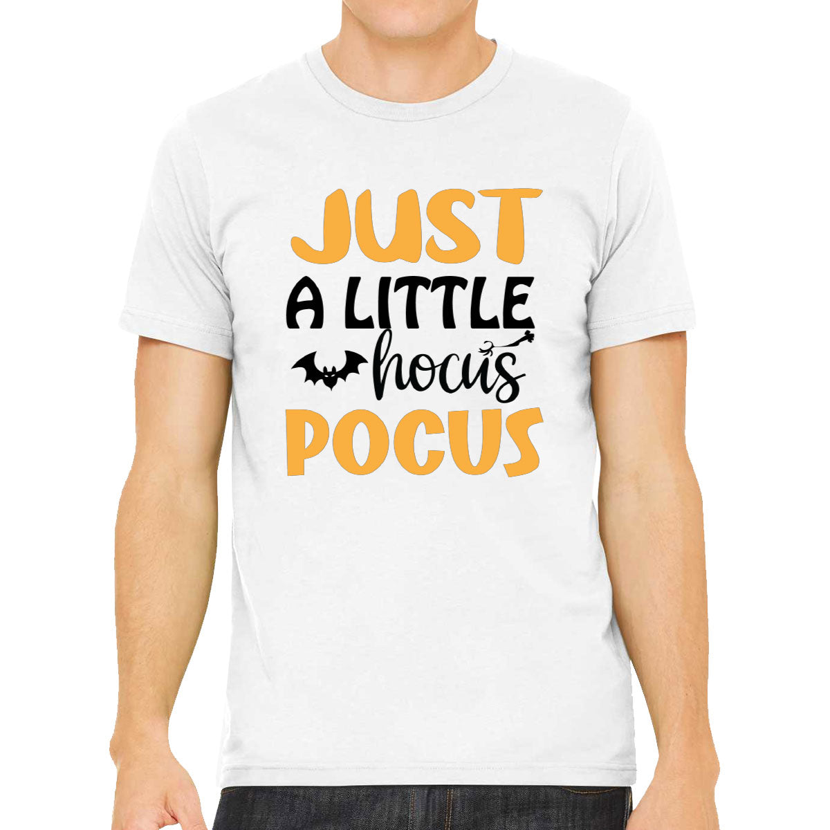 Just A Little Hocus Pocus Halloween Men's T-shirt