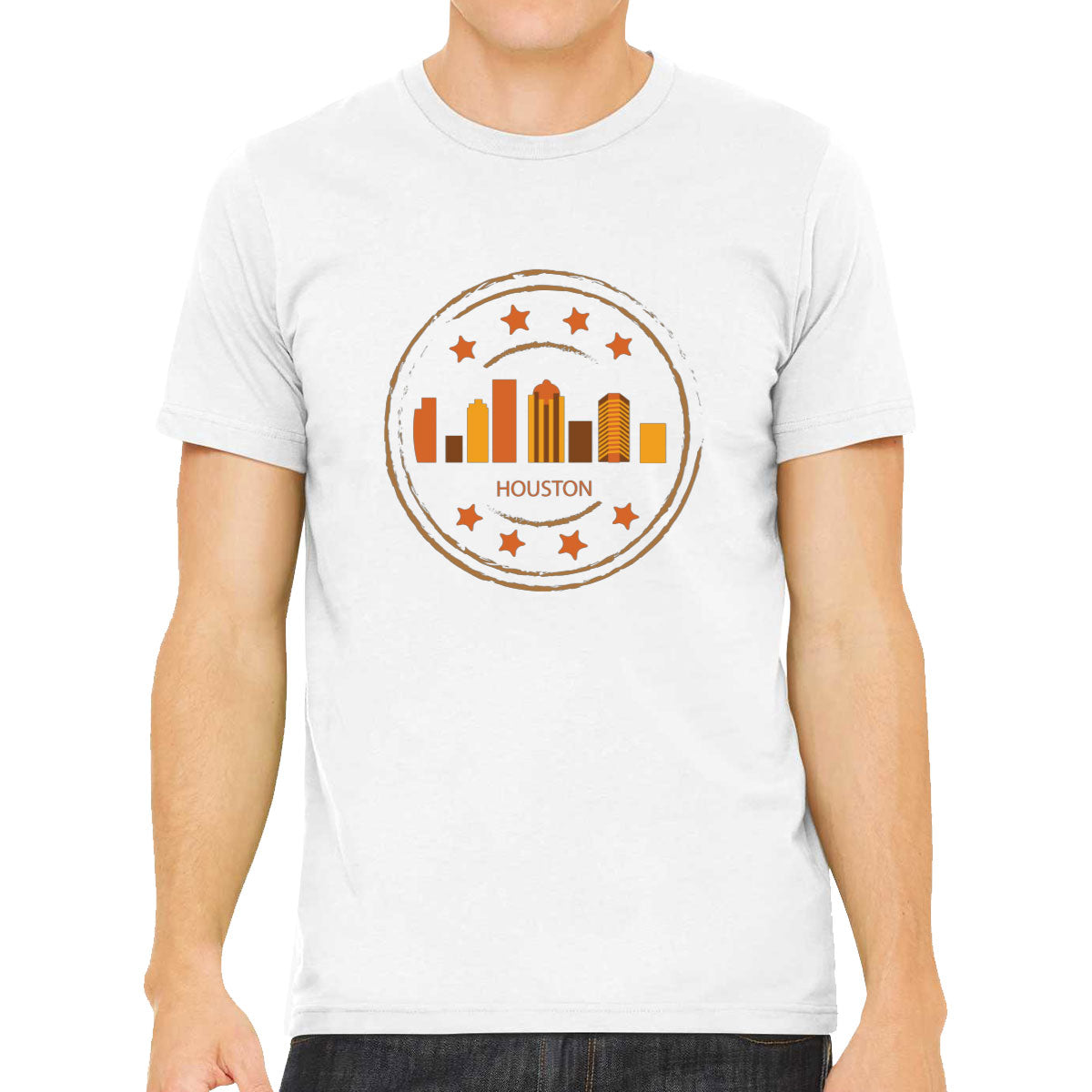 Houston Stamp Men's T-shirt