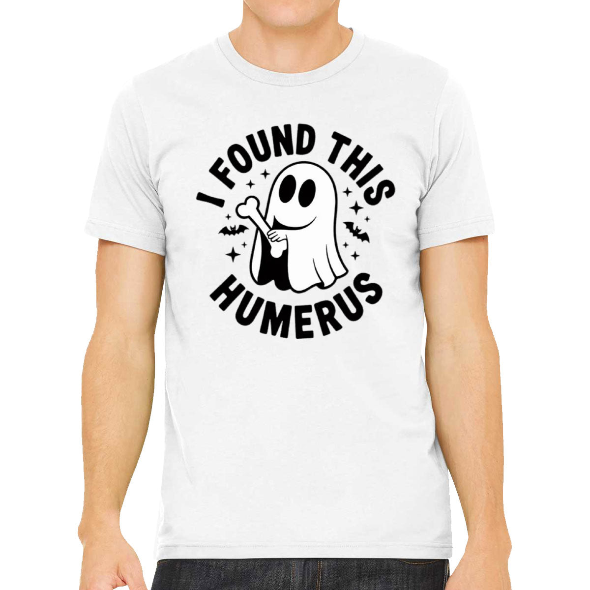 I Found This Humerus Halloween Men's T-shirt