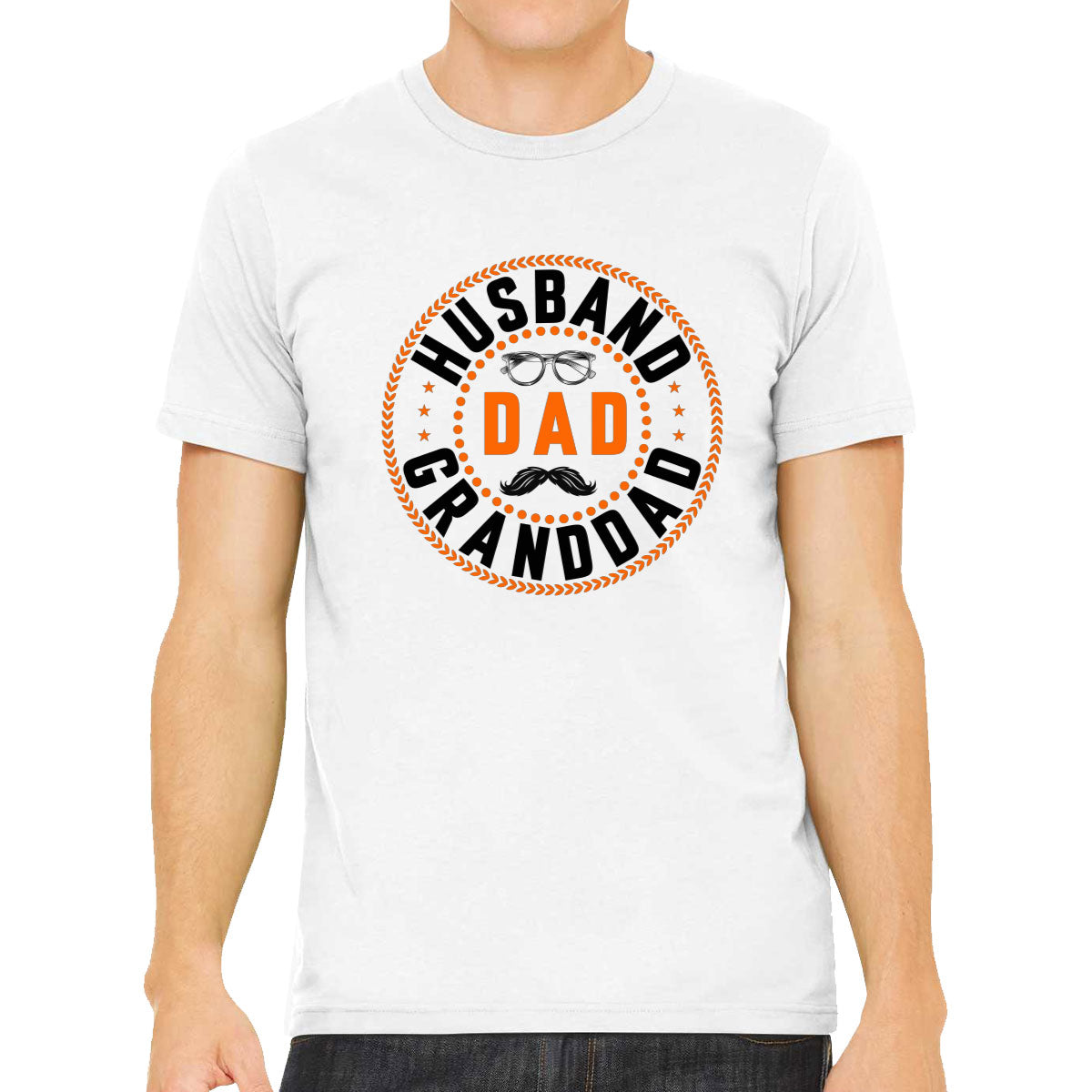 Husband Dad Granddad Father's Day Men's T-shirt